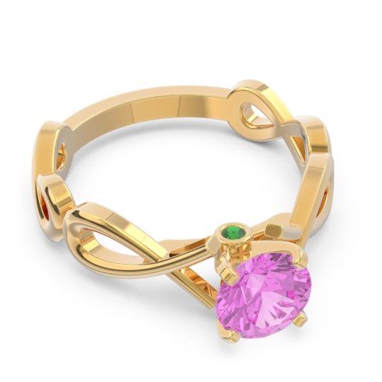 Solitaire Kaca Ring