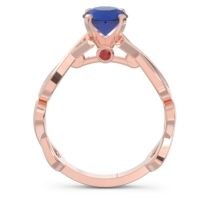 Solitaire Kaca Ring