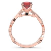 Solitaire Kaca Ring
