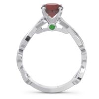 Solitaire Kaca Ring