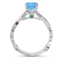 Solitaire Kaca Ring