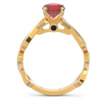 Solitaire Kaca Ring