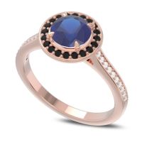 Halo Pave Vitvaksana Ring