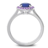 Halo Pave Vitvaksana Ring