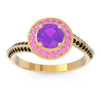 Halo Bypass Pave Azraya Ring