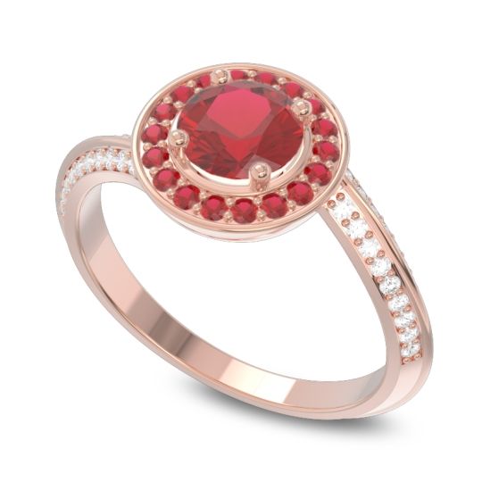 Halo Bypass Pave Azraya Ring