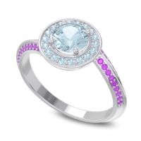 Halo Bypass Pave Azraya Ring