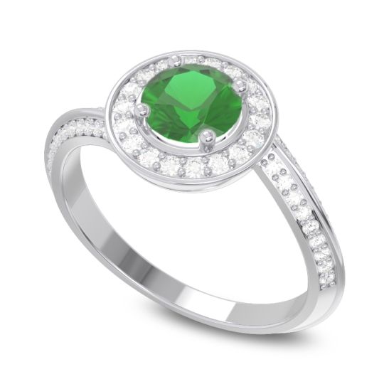 Halo Bypass Pave Azraya Ring