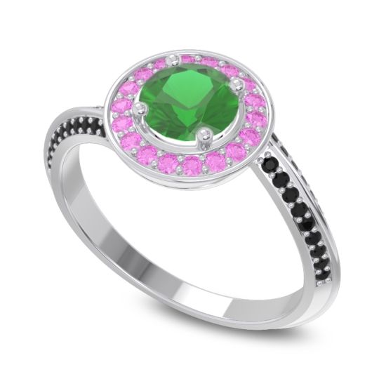 Halo Bypass Pave Azraya Ring