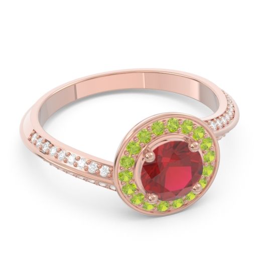 Halo Bypass Pave Azraya Ring