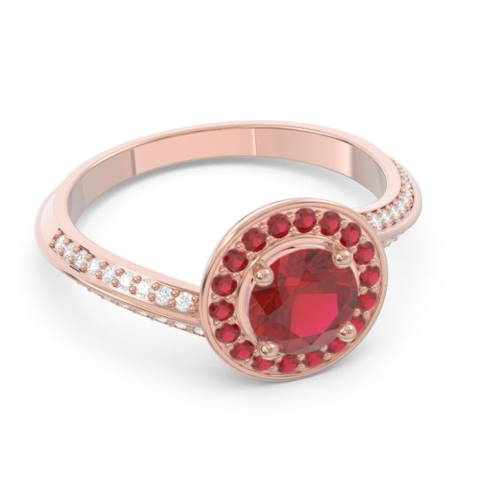 Halo Bypass Pave Azraya Ring