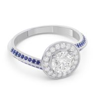 Halo Bypass Pave Azraya Ring