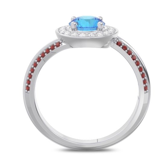 Halo Bypass Pave Azraya Ring