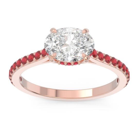 Cathedral Pave Mahavisa Ring