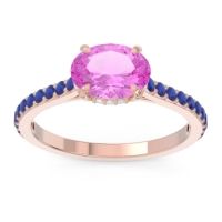 Cathedral Pave Mahavisa Ring