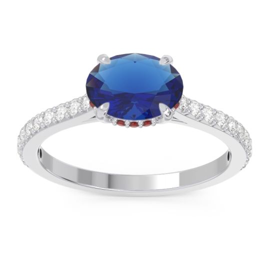 Cathedral Pave Mahavisa Ring