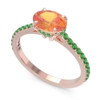 Cathedral Pave Mahavisa Ring