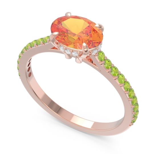 Cathedral Pave Mahavisa Ring