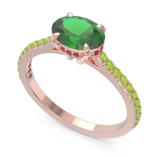 Cathedral Pave Mahavisa Ring