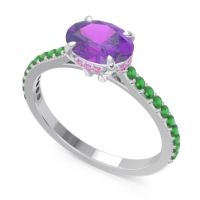 Cathedral Pave Mahavisa Ring