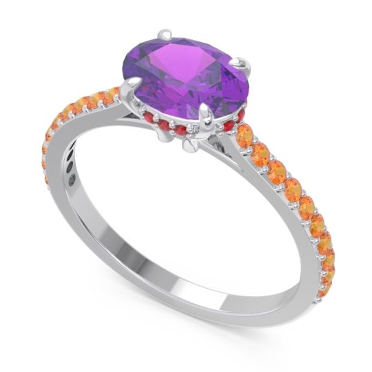 Cathedral Pave Mahavisa Ring