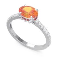 Cathedral Pave Mahavisa Ring