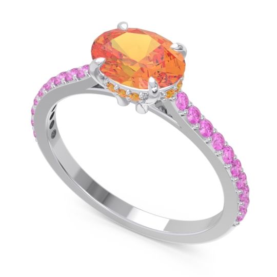 Cathedral Pave Mahavisa Ring