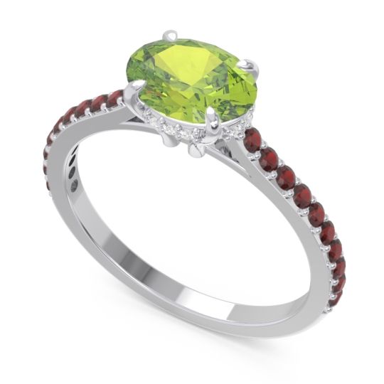 Cathedral Pave Mahavisa Ring