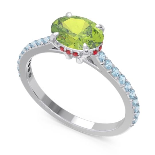 Cathedral Pave Mahavisa Ring