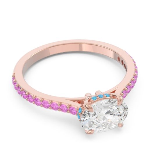 Cathedral Pave Mahavisa Ring