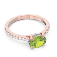 Cathedral Pave Mahavisa Ring