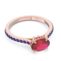 Cathedral Pave Mahavisa Ring