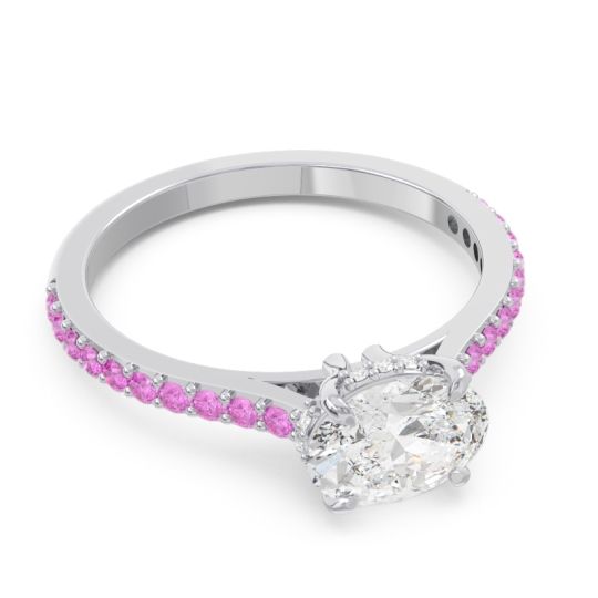 Cathedral Pave Mahavisa Ring