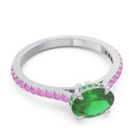 Cathedral Pave Mahavisa Ring