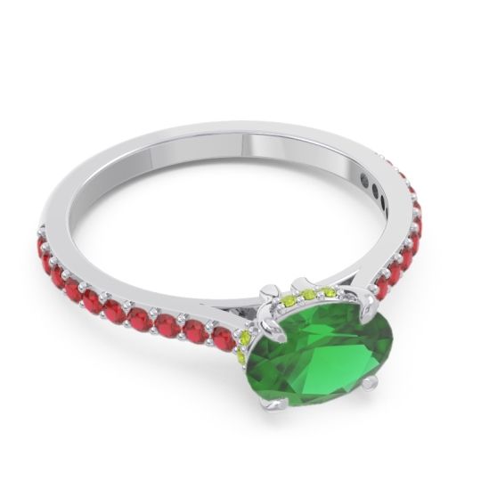 Cathedral Pave Mahavisa Ring