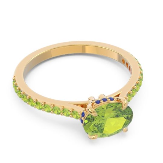 Cathedral Pave Mahavisa Ring