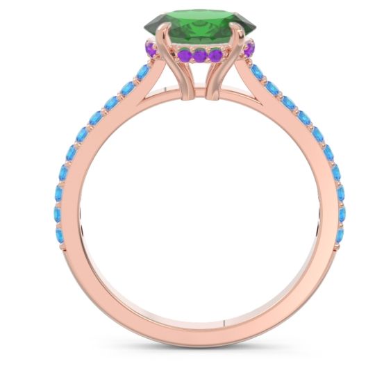 Cathedral Pave Mahavisa Ring