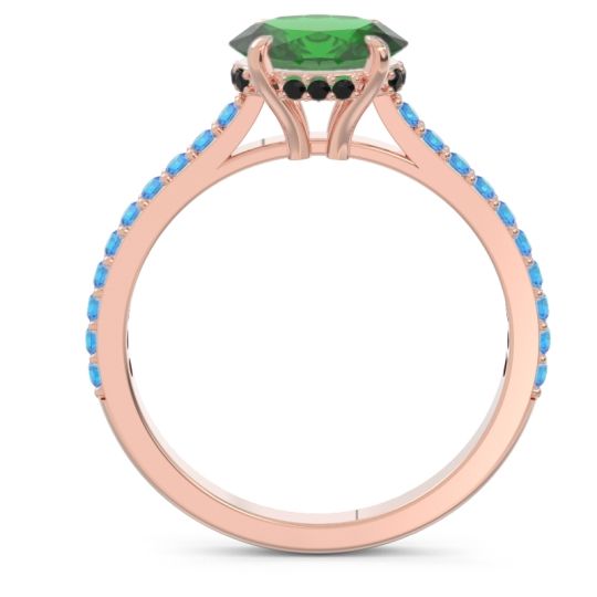 Cathedral Pave Mahavisa Ring