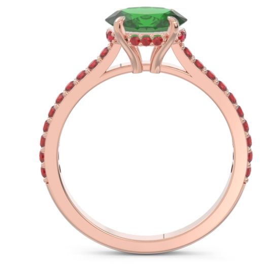 Cathedral Pave Mahavisa Ring