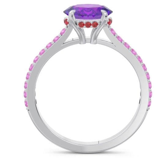 Cathedral Pave Mahavisa Ring