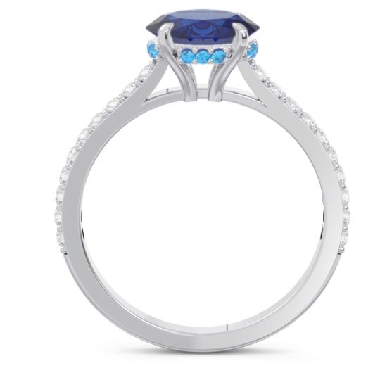 Cathedral Pave Mahavisa Ring