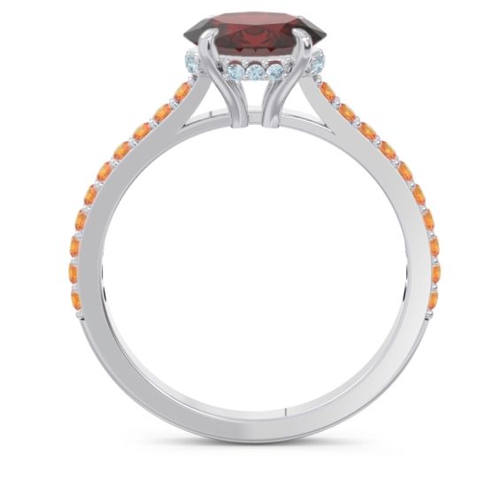 Cathedral Pave Mahavisa Ring