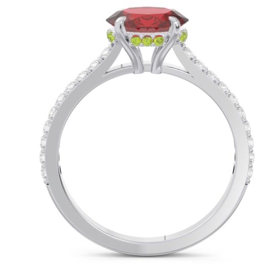 Cathedral Pave Mahavisa Ring