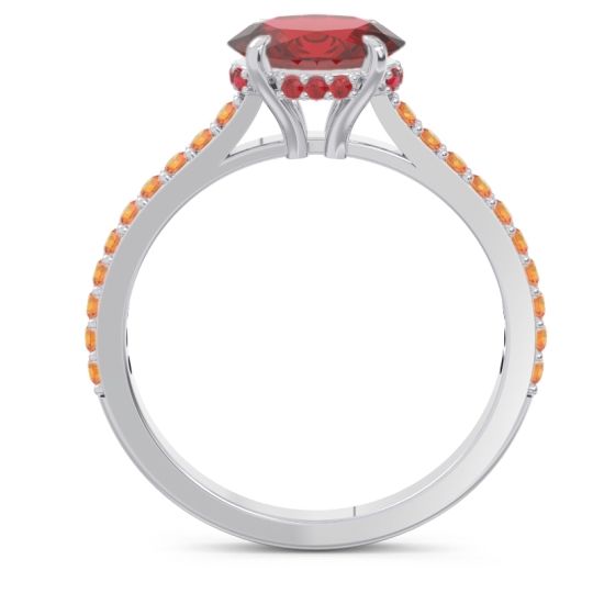 Cathedral Pave Mahavisa Ring