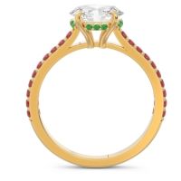 Cathedral Pave Mahavisa Ring