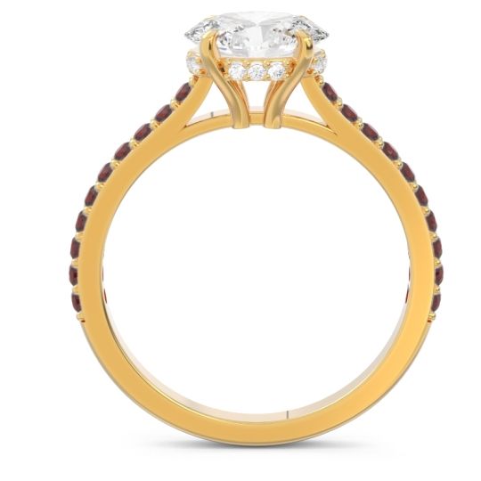 Cathedral Pave Mahavisa Ring