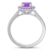 Halo Pave Oval Oni Ring