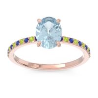 Oval Pave Presya Ring