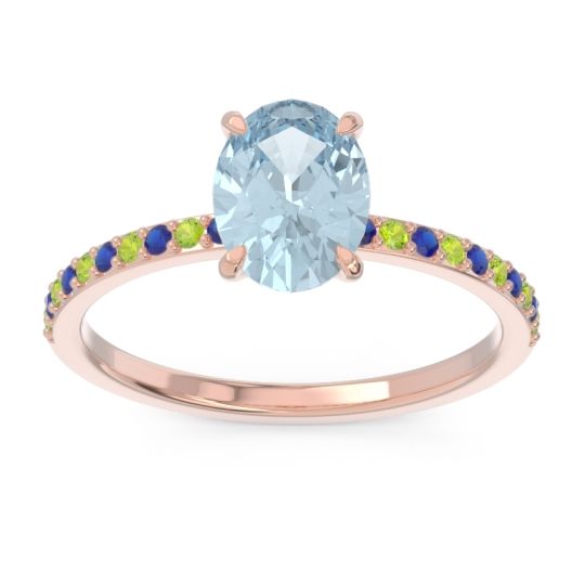 Oval Pave Presya Ring