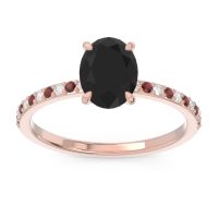 Oval Pave Presya Ring